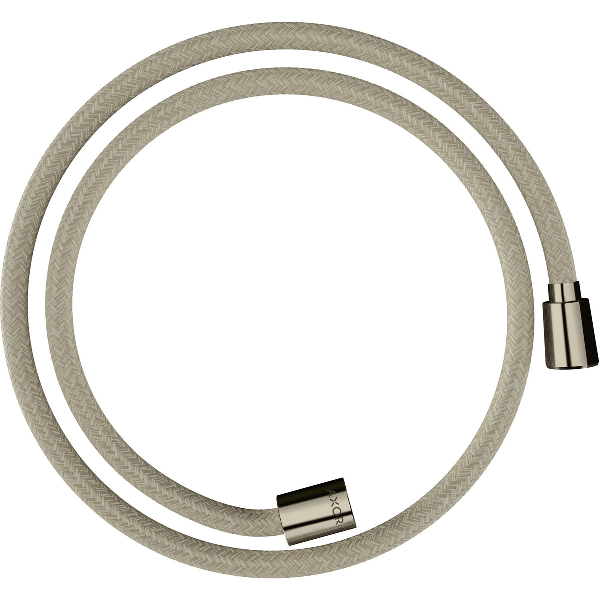 AXOR-ShowerSolutions-Textile-shower-hose-1-25-m-with-conical-and-cylindrical-nut-Polished-Nickel-28227830