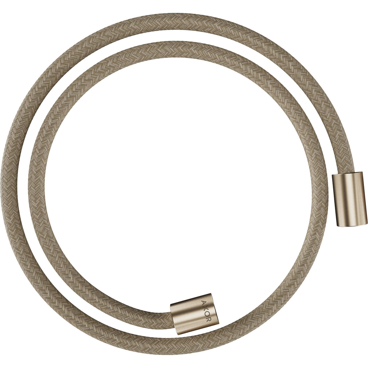 AXOR-ShowerSolutions-Textile-shower-hose-1-25-m-with-cylindrical-nuts-Brushed-Bronze-28228140