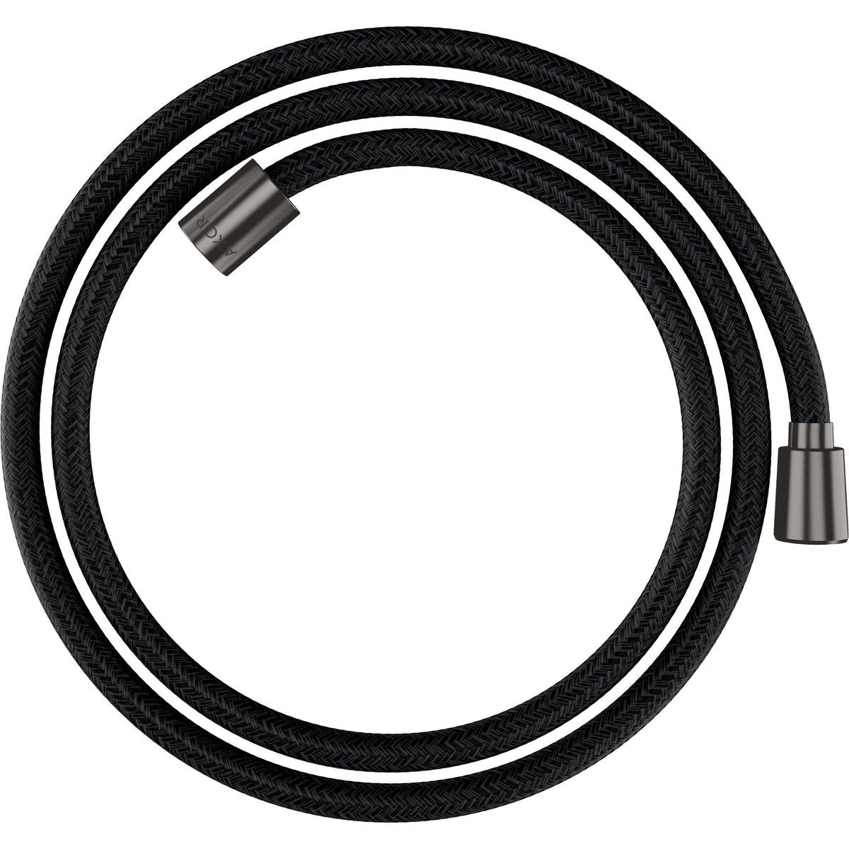 AXOR-ShowerSolutions-Textile-shower-hose-1-60-m-with-conical-and-cylindrical-nut-Brushed-Black-Chrome-28259340