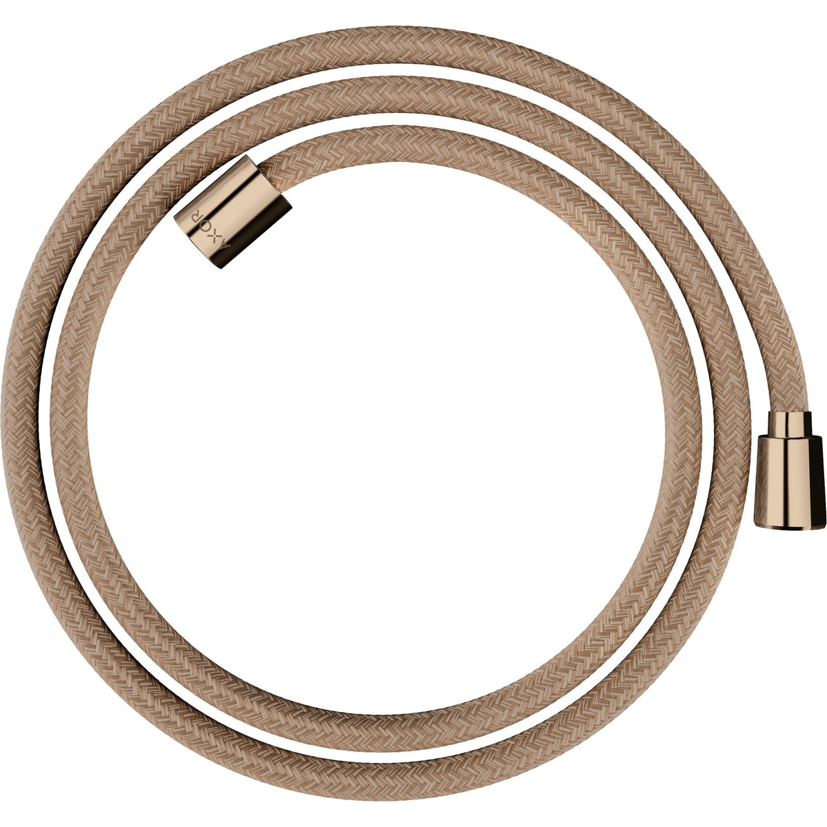 AXOR-ShowerSolutions-Textile-shower-hose-1-60-m-with-conical-and-cylindrical-nut-Polished-Red-Gold-28259300
