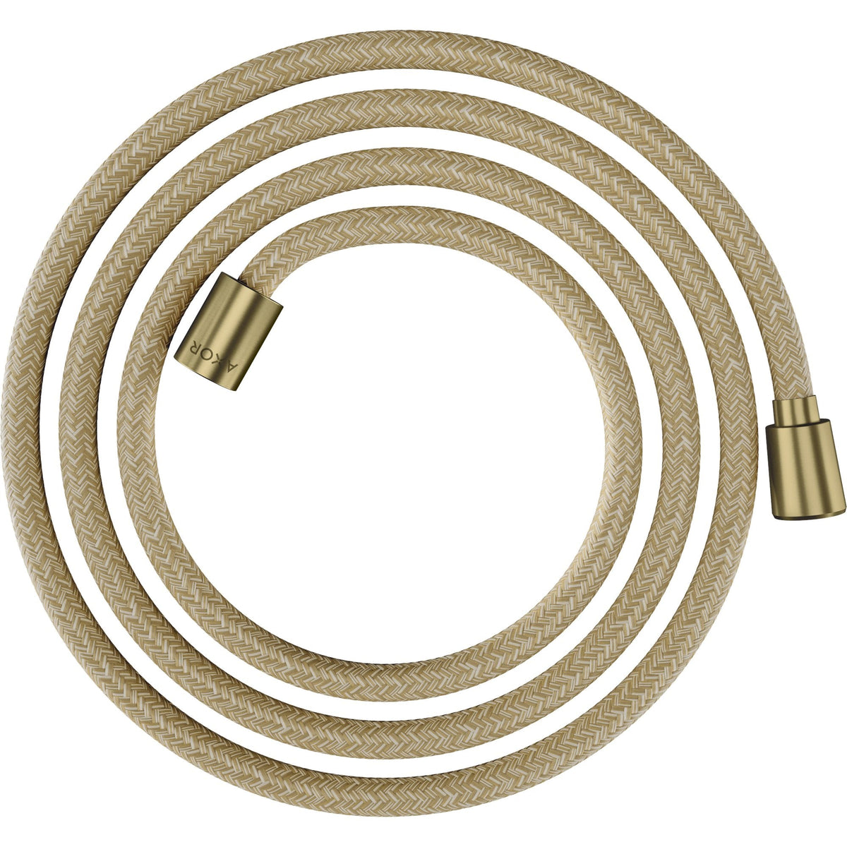 AXOR-ShowerSolutions-Textile-shower-hose-2-m-with-conical-and-cylindrical-nut-Brushed-Brass-28290950
