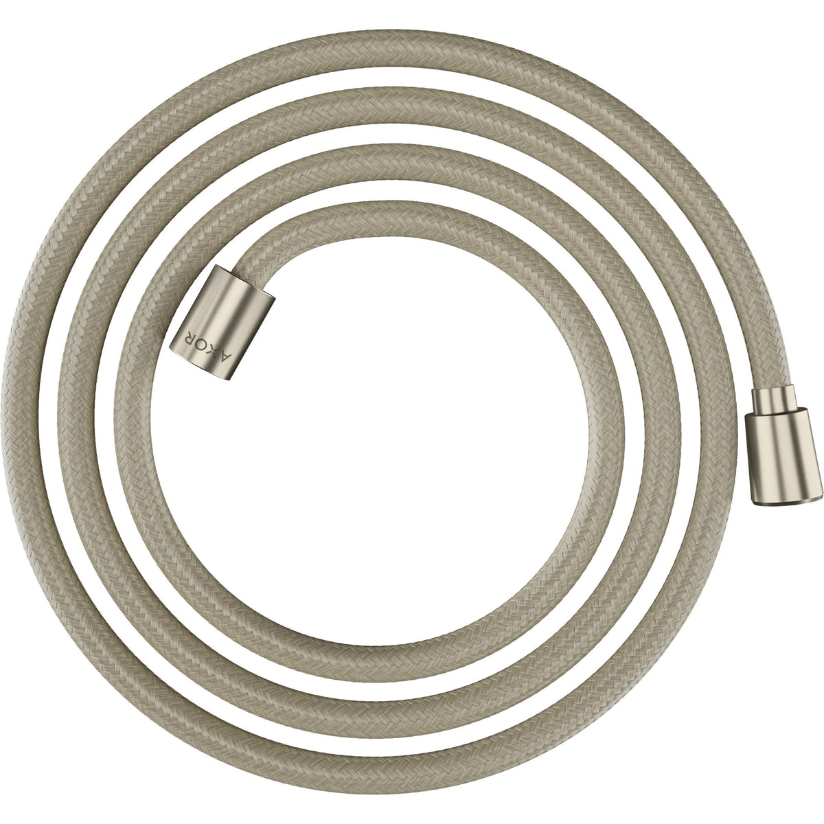 AXOR-ShowerSolutions-Textile-shower-hose-2-m-with-conical-and-cylindrical-nut-Brushed-Nickel-28290820