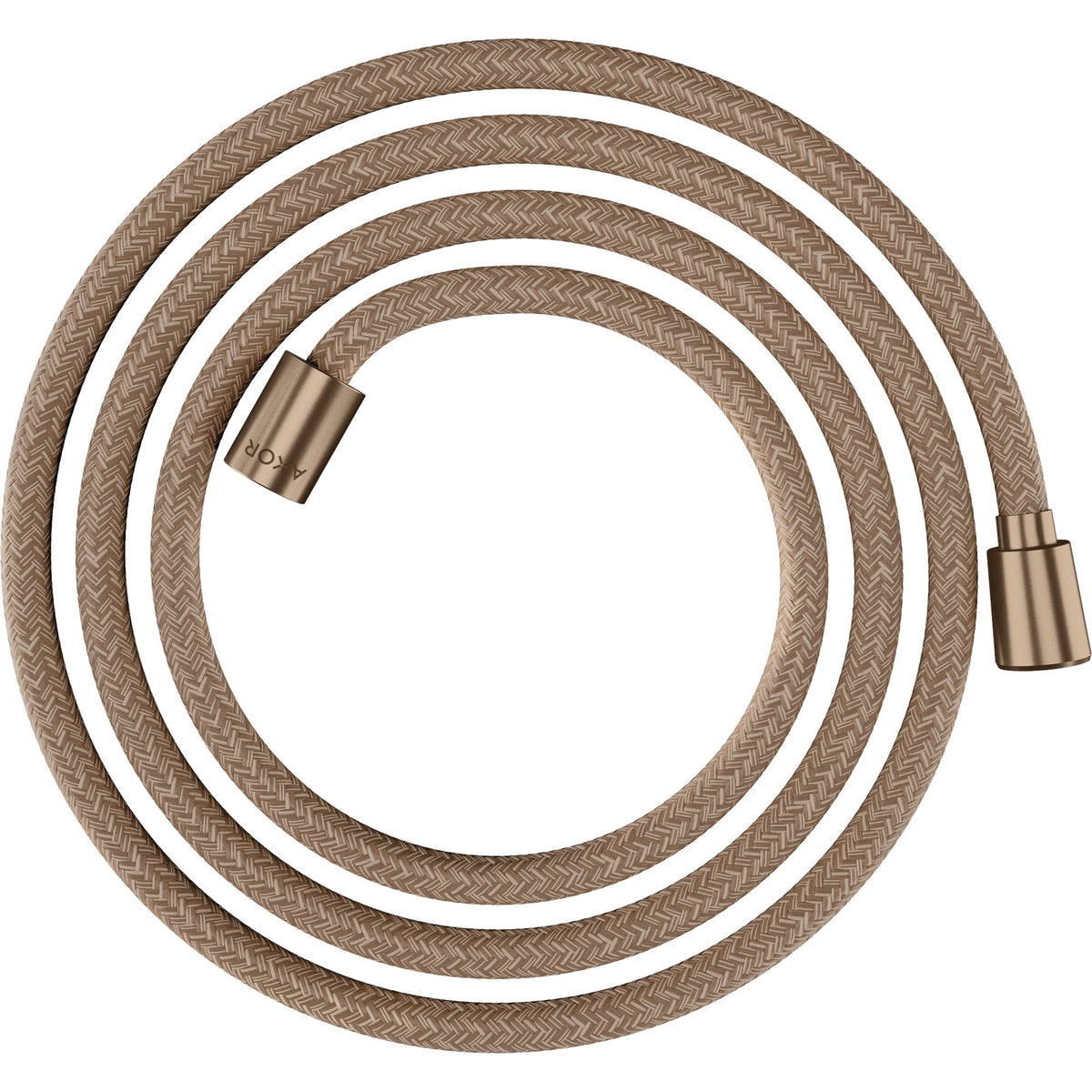 AXOR-ShowerSolutions-Textile-shower-hose-2-m-with-conical-and-cylindrical-nut-Brushed-Red-Gold-28290310