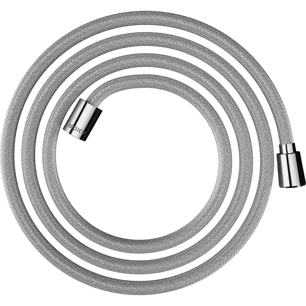 AXOR-ShowerSolutions-Textile-shower-hose-2-m-with-conical-and-cylindrical-nut-Chrome-28290000