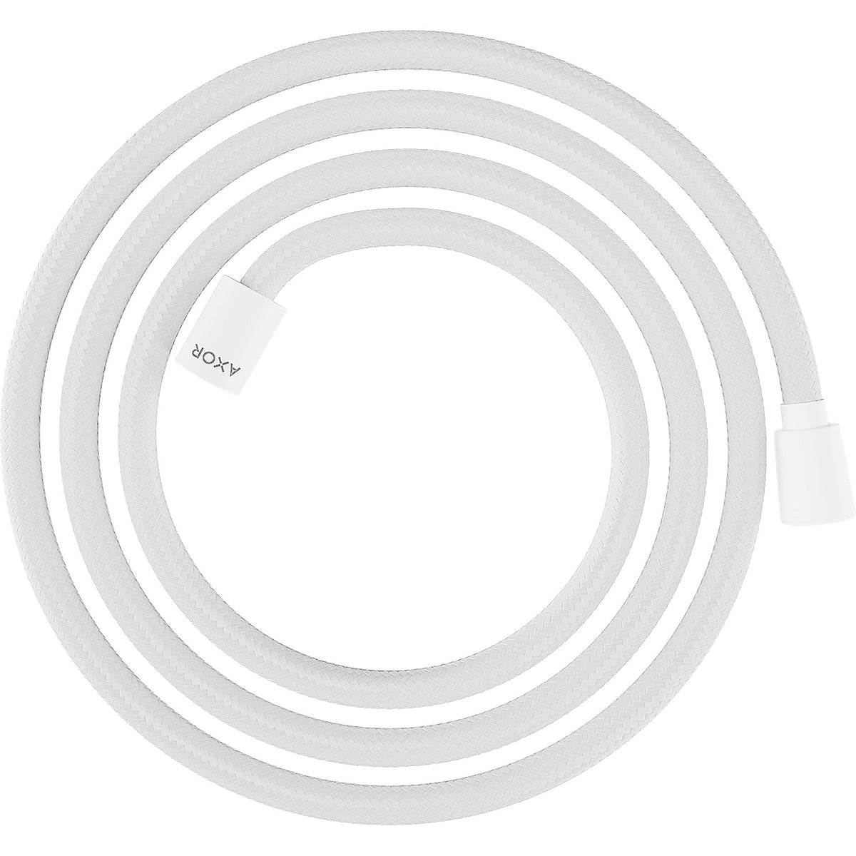 AXOR-ShowerSolutions-Textile-shower-hose-2-m-with-conical-and-cylindrical-nut-Matt-White-28290700