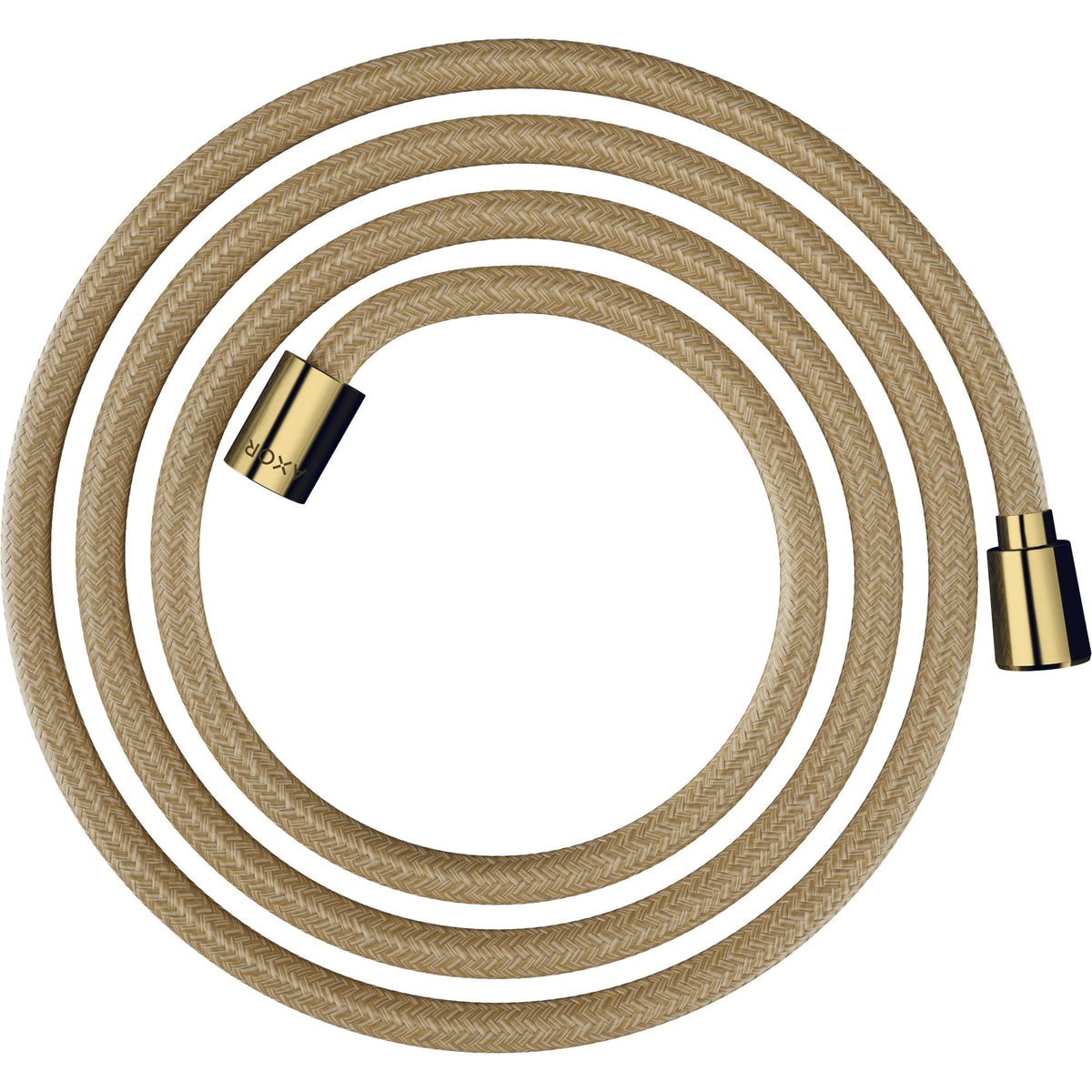AXOR-ShowerSolutions-Textile-shower-hose-2-m-with-conical-and-cylindrical-nut-Polished-Gold-Optic-28290990
