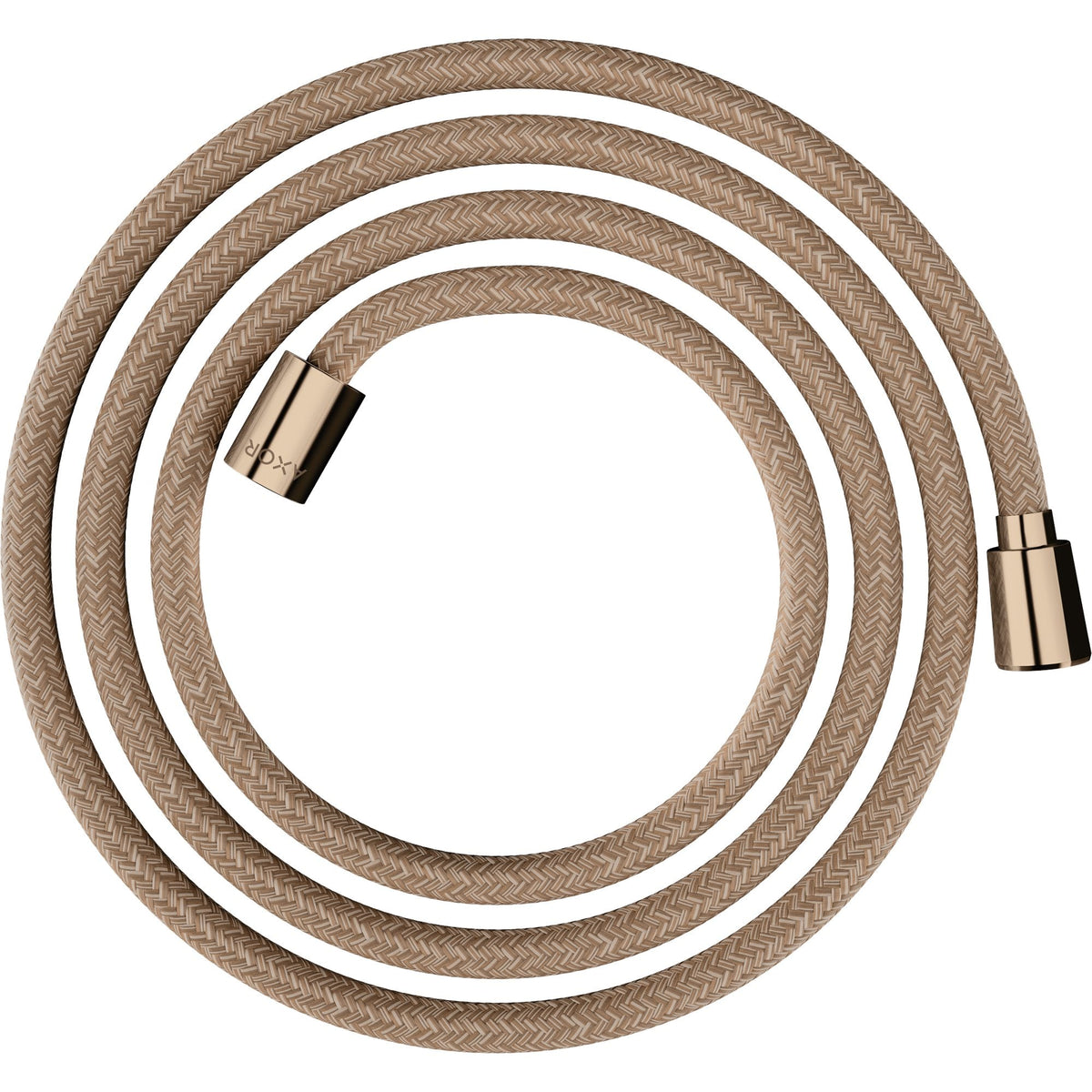 AXOR-ShowerSolutions-Textile-shower-hose-2-m-with-conical-and-cylindrical-nut-Polished-Red-Gold-28290300