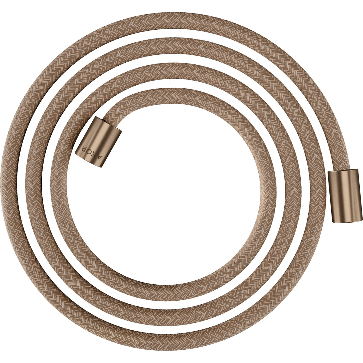 AXOR-ShowerSolutions-Textile-shower-hose-2-m-with-cylindrical-nuts-Brushed-Red-Gold-28291310