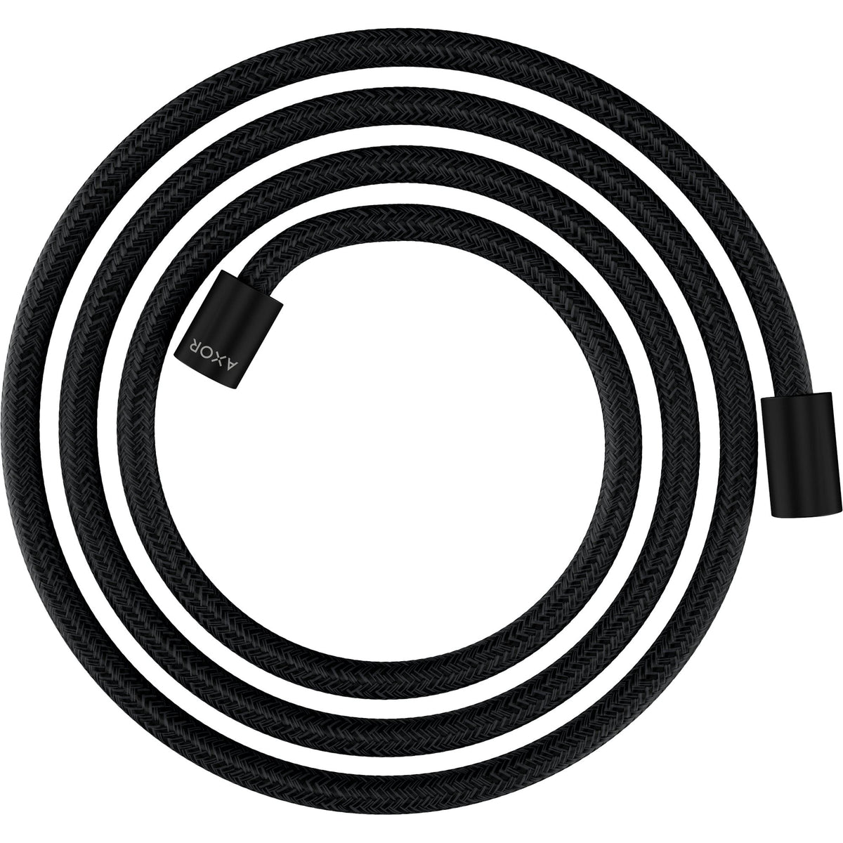 AXOR-ShowerSolutions-Textile-shower-hose-2-m-with-cylindrical-nuts-Matt-Black-28291670