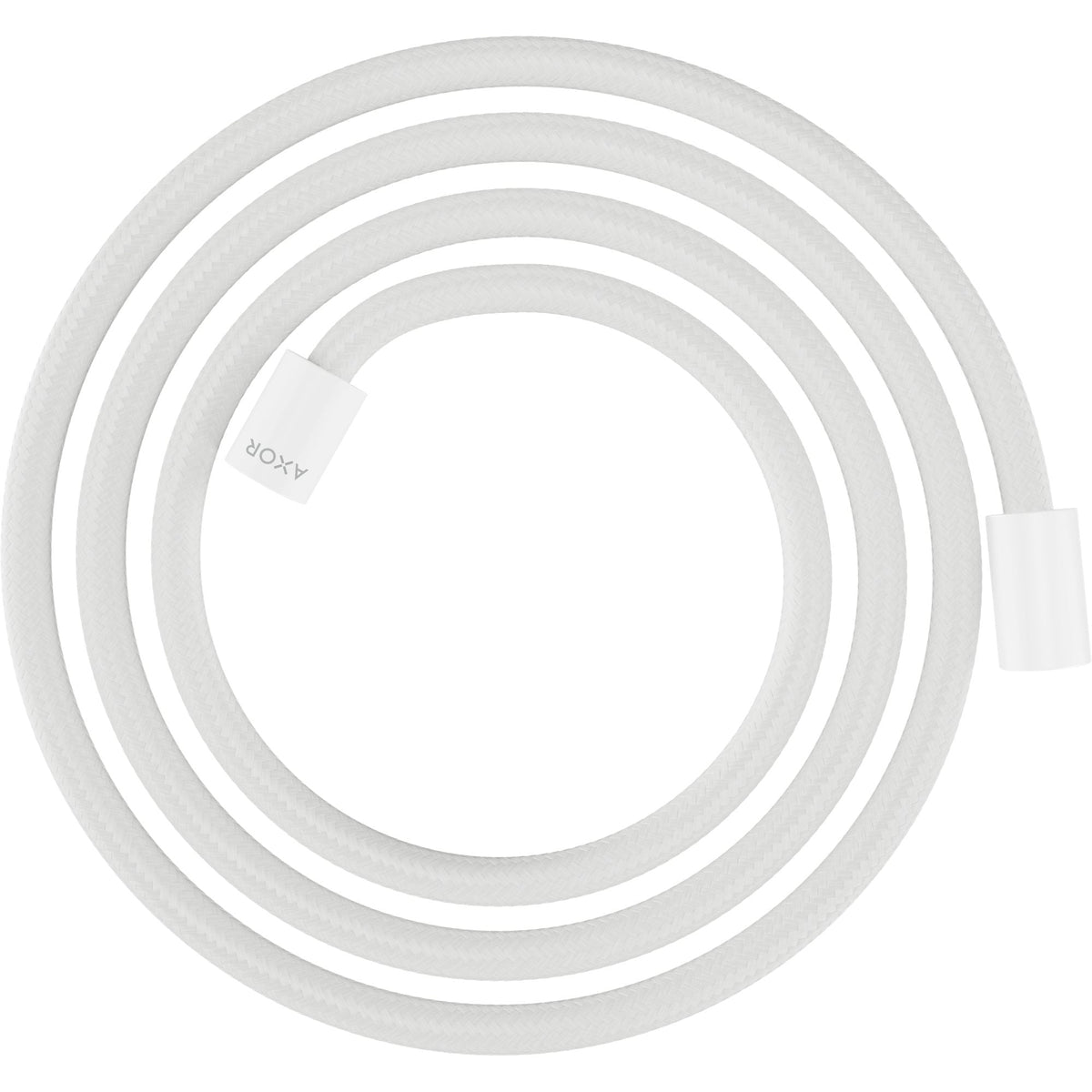 AXOR-ShowerSolutions-Textile-shower-hose-2-m-with-cylindrical-nuts-Matt-White-28291700