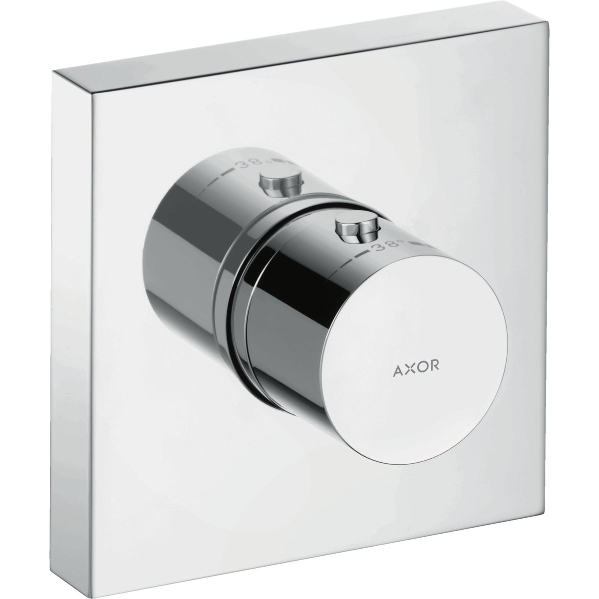 AXOR-ShowerSolutions-Thermostatic-module-120-120-for-concealed-installation-square-Chrome-10755000
