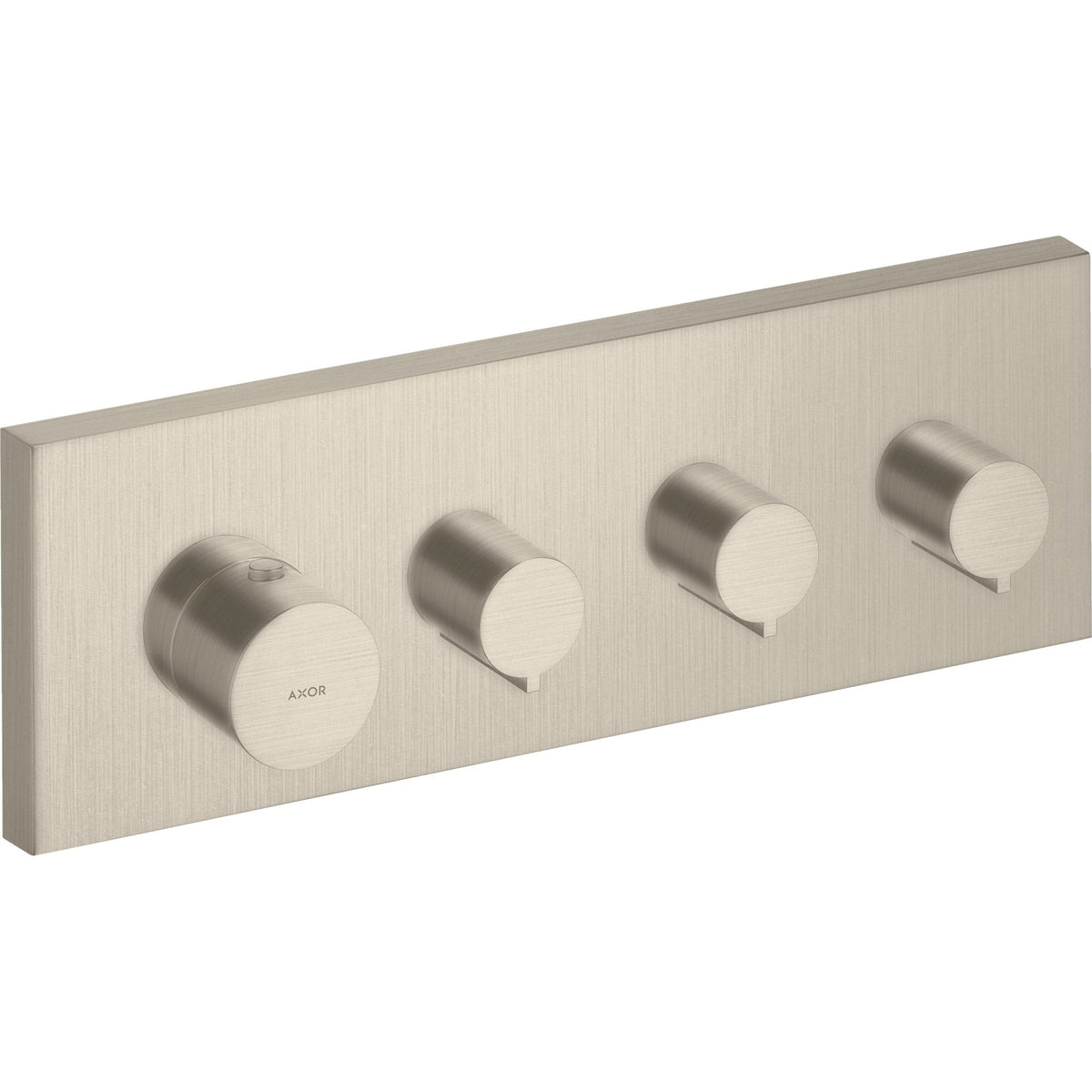 AXOR-ShowerSolutions-Thermostatic-module-360-120-for-concealed-installation-square-for-3-functions-Brushed-Nickel-10751820