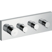 AXOR-ShowerSolutions-Thermostatic-module-360-120-for-concealed-installation-square-for-3-functions-Chrome-10751000