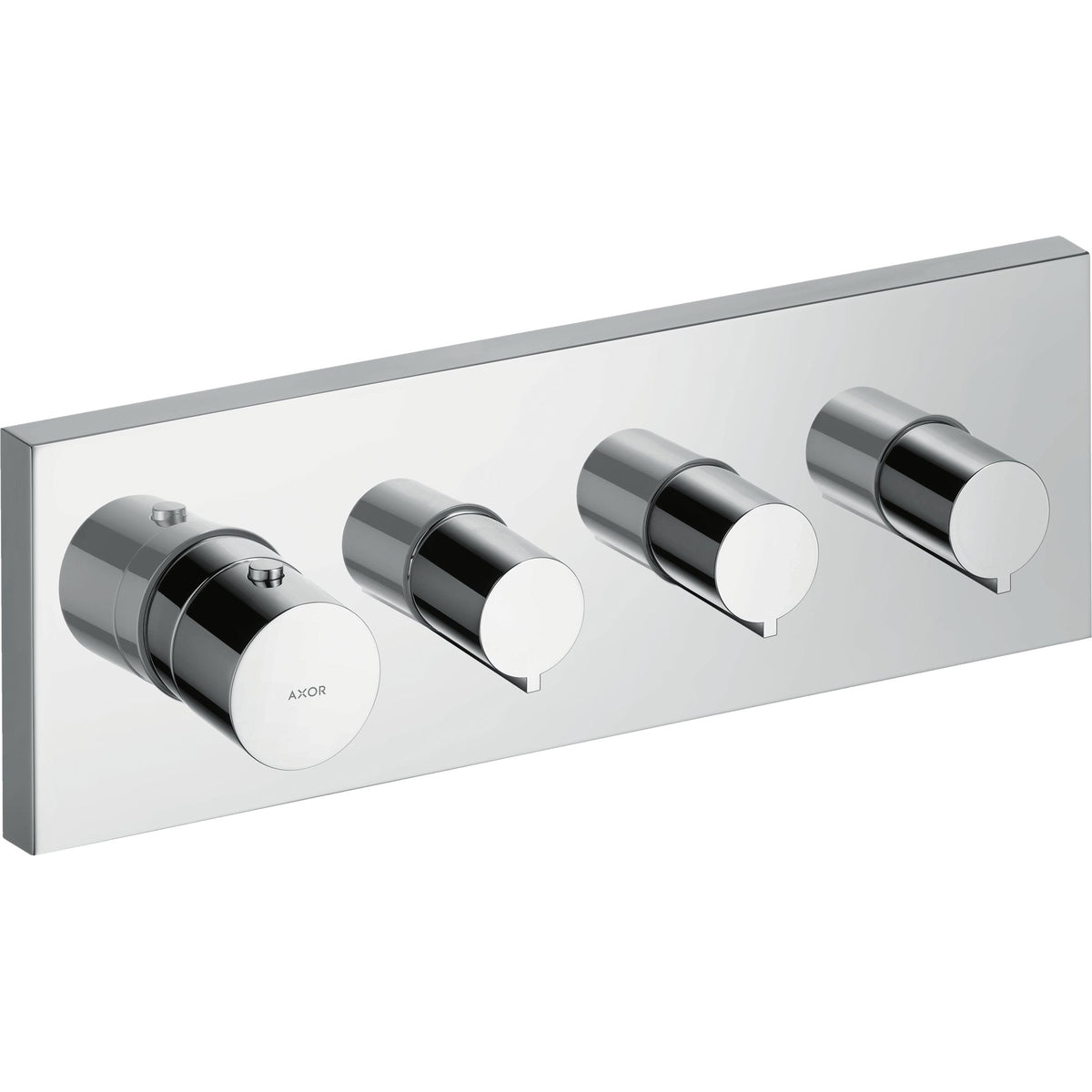 AXOR-ShowerSolutions-Thermostatic-module-360-120-for-concealed-installation-square-for-3-functions-Chrome-10751000