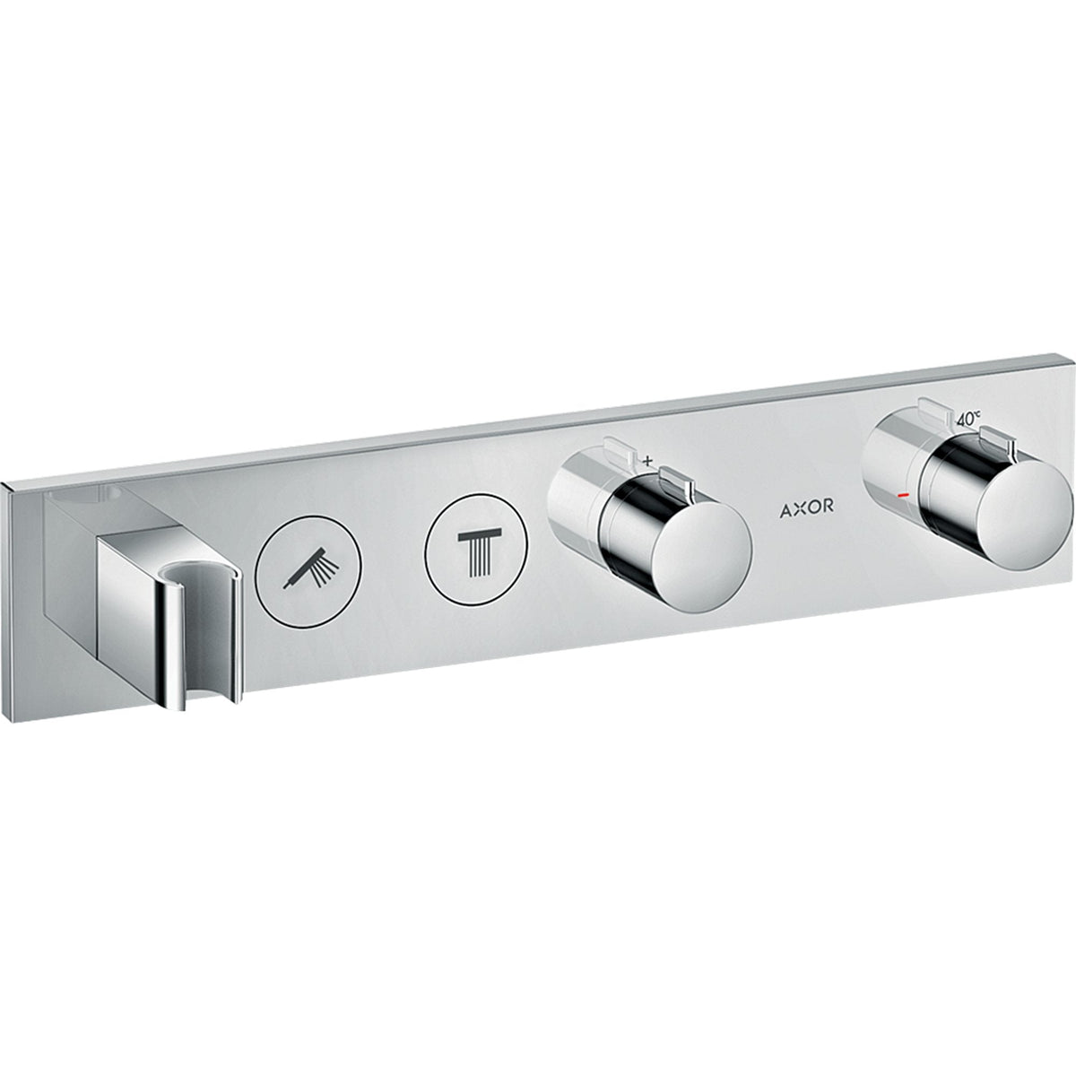 AXOR-ShowerSolutions-Thermostatic-module-Select-460-90-for-concealed-installation-for-2-functions-Chrome-18355000
