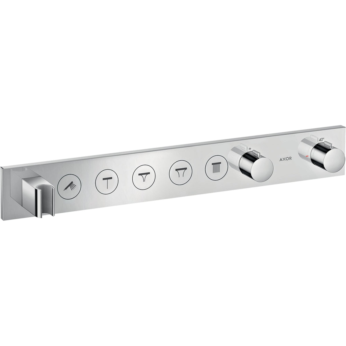 AXOR-ShowerSolutions-Thermostatic-module-Select-670-90-for-concealed-installation-for-5-functions-Chrome-18358000