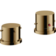 AXOR-Starck-2-hole-rim-mounted-thermostatic-bath-mixer-with-zero-handles-Polished-Bronze-10480130