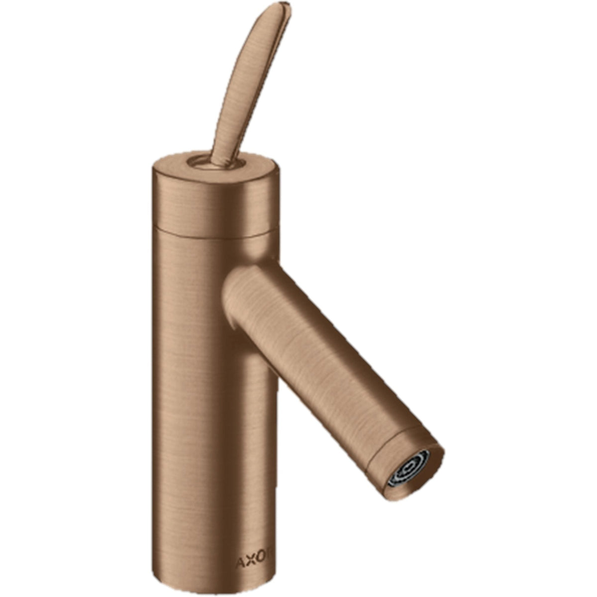 AXOR-Starck-Classic-Single-lever-basin-mixer-70-with-waste-set-Brushed-Red-Gold-10018310
