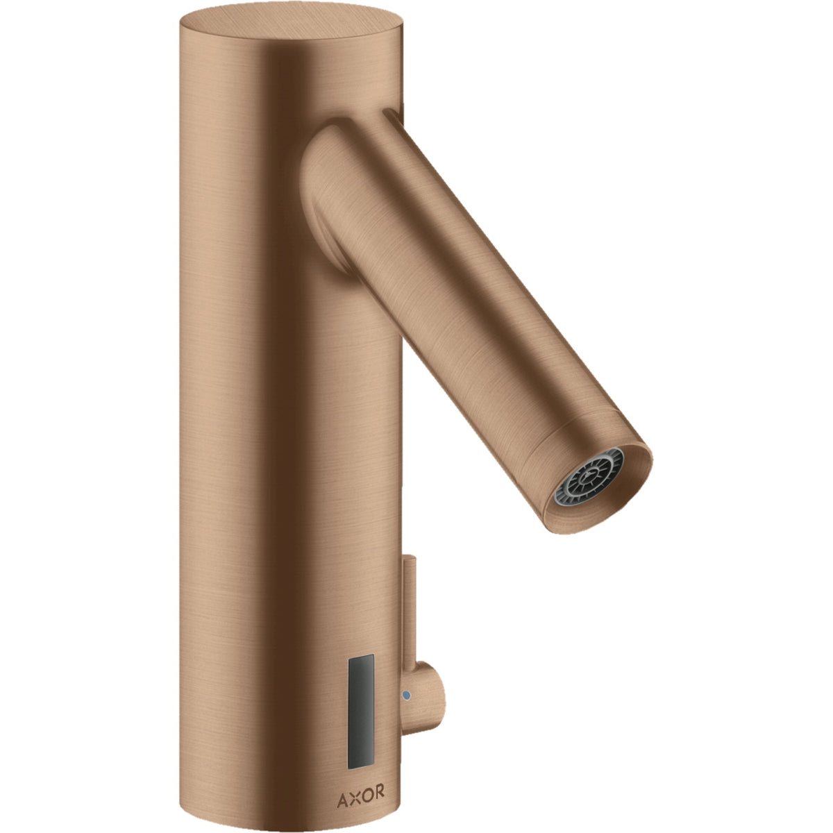 AXOR-Starck-Electronic-basin-mixer-with-temperature-control-with-mains-connection-230-V-Brushed-Red-Gold-10140310