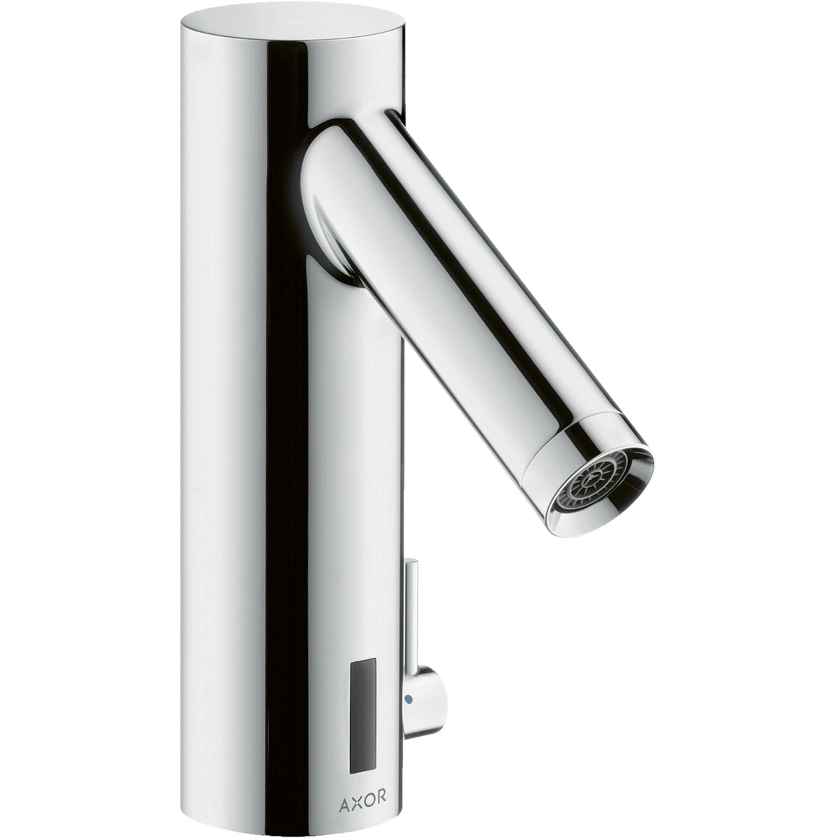 AXOR-Starck-Electronic-basin-mixer-with-temperature-control-with-mains-connection-230-V-Chrome-10140000