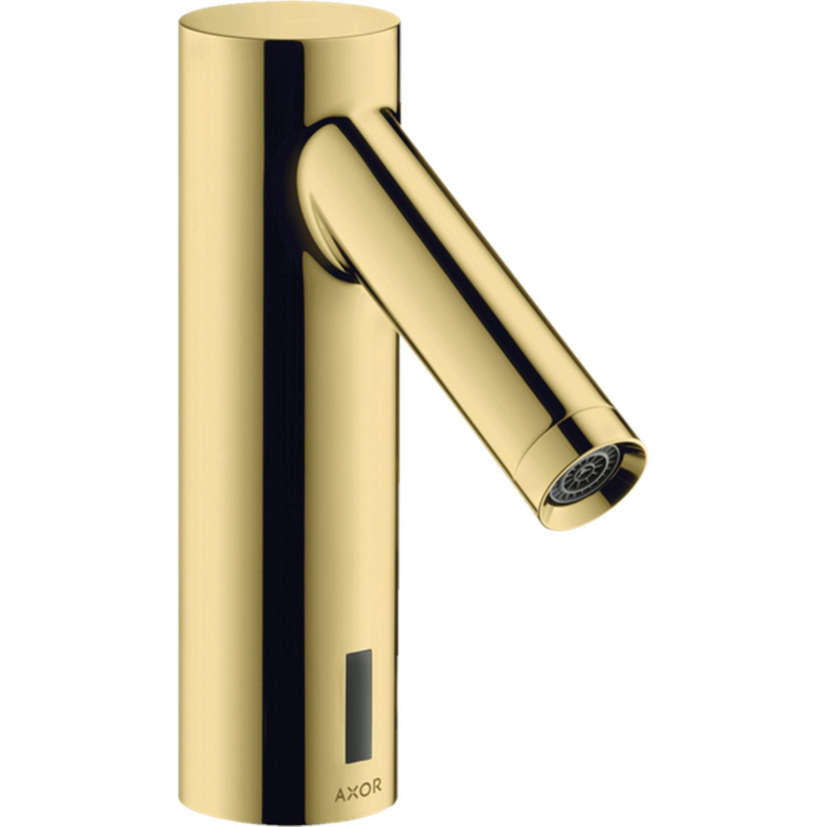 AXOR-Starck-Electronic-basin-mixer-with-temperature-pre-adjustment-battery-operated-Polished-Brass-10106930
