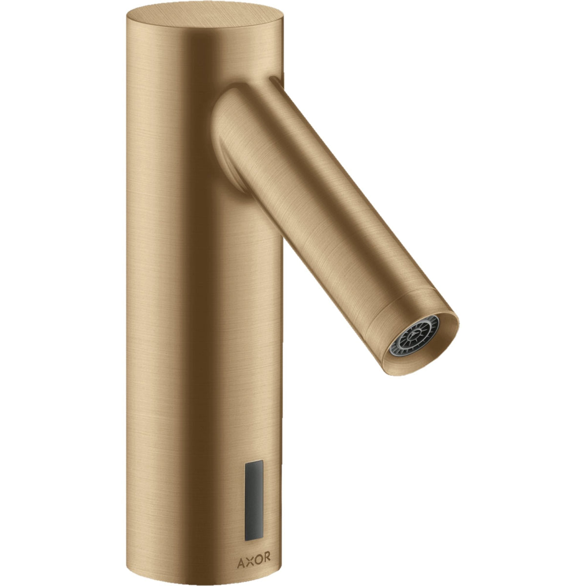 AXOR-Starck-Electronic-basin-mixer-with-temperature-pre-adjustment-with-mains-connection-230-V-Brushed-Bronze-10145140