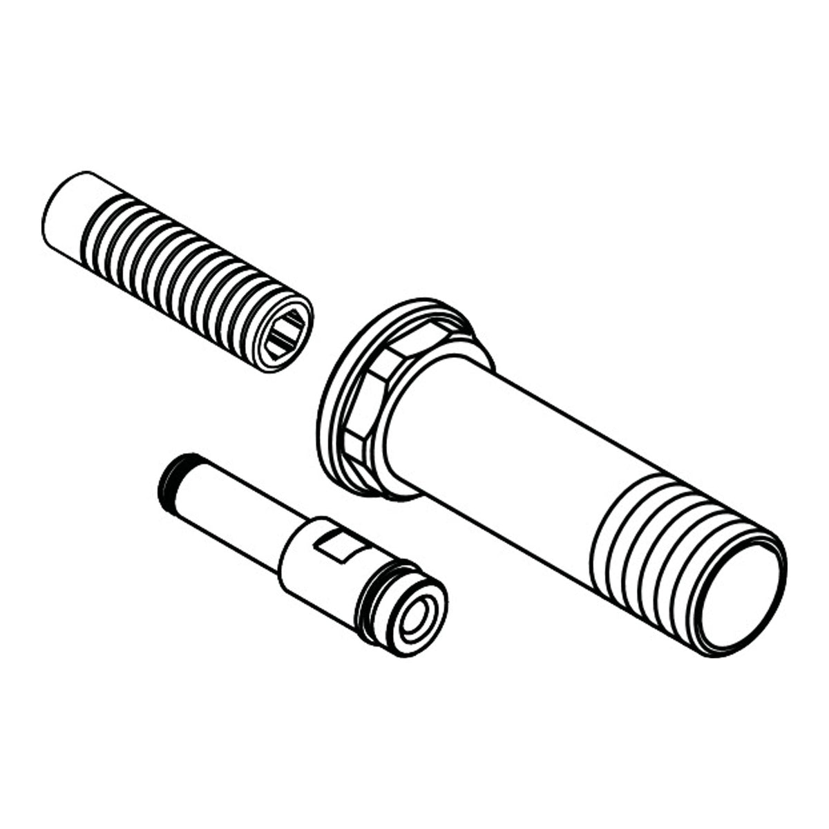 AXOR Starck Extension set for hand shower module 10658000