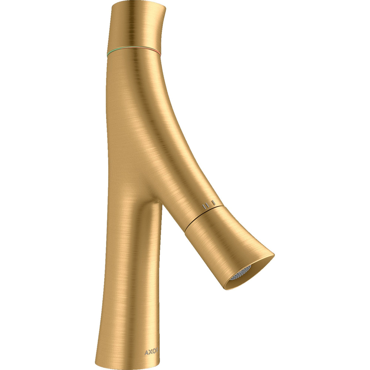 AXOR-Starck-Organic-2-handle-basin-mixer-80-with-waste-set-Brushed-Brass-12011950