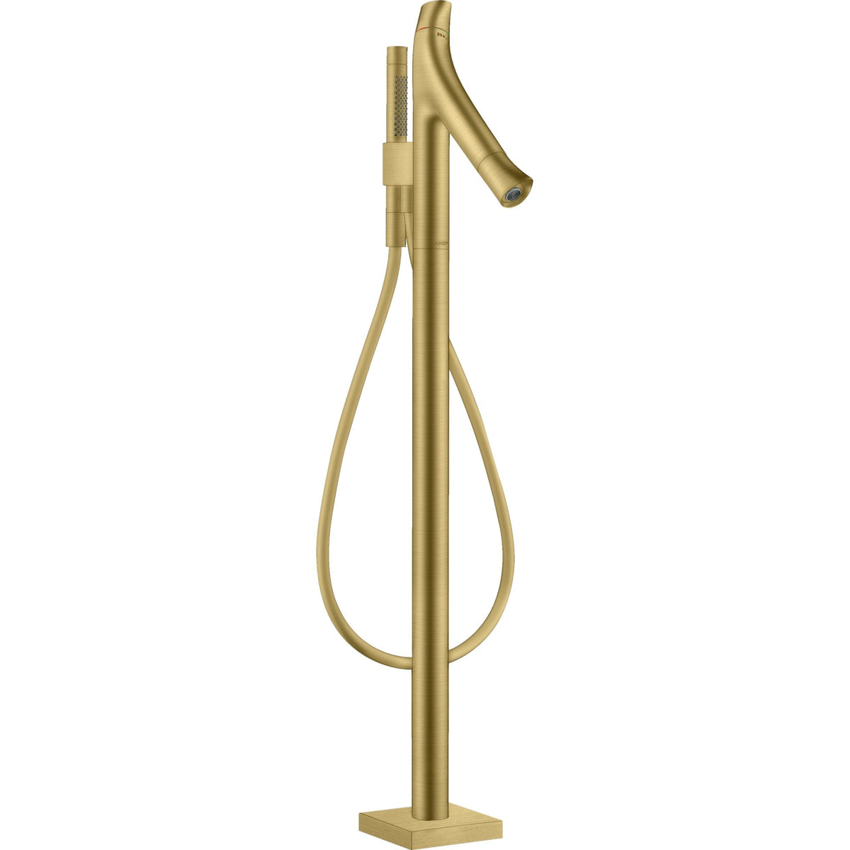 AXOR-Starck-Organic-Bath-thermostat-floor-standing-Brushed-Gold-Optic-12016250