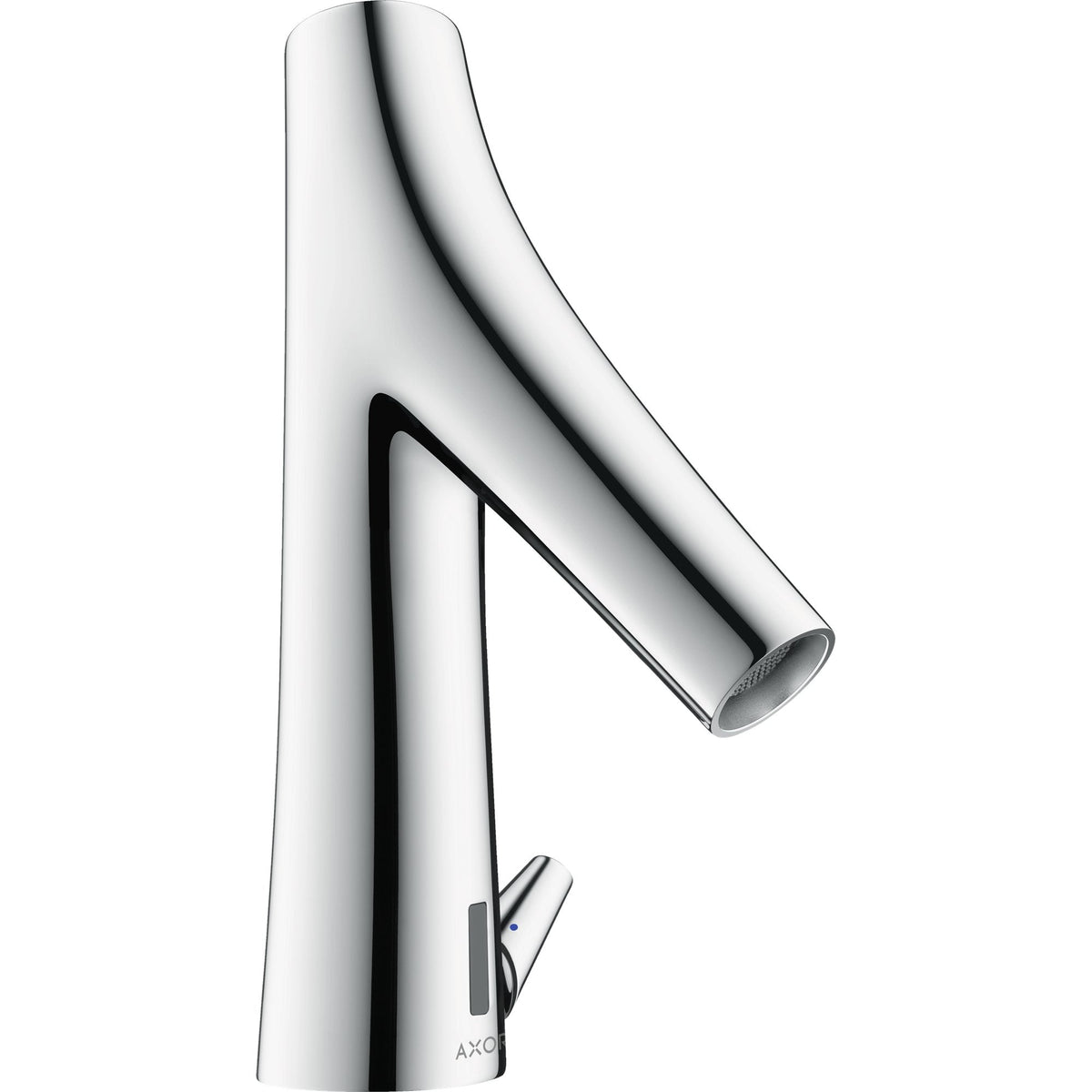 AXOR-Starck-Organic-Electronic-basin-mixer-with-temperature-control-battery-operated-Chrome-12171000