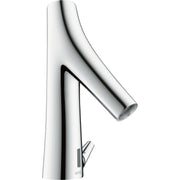 AXOR-Starck-Organic-Electronic-basin-mixer-with-temperature-control-with-mains-connection-230-V-Chrome-12173000