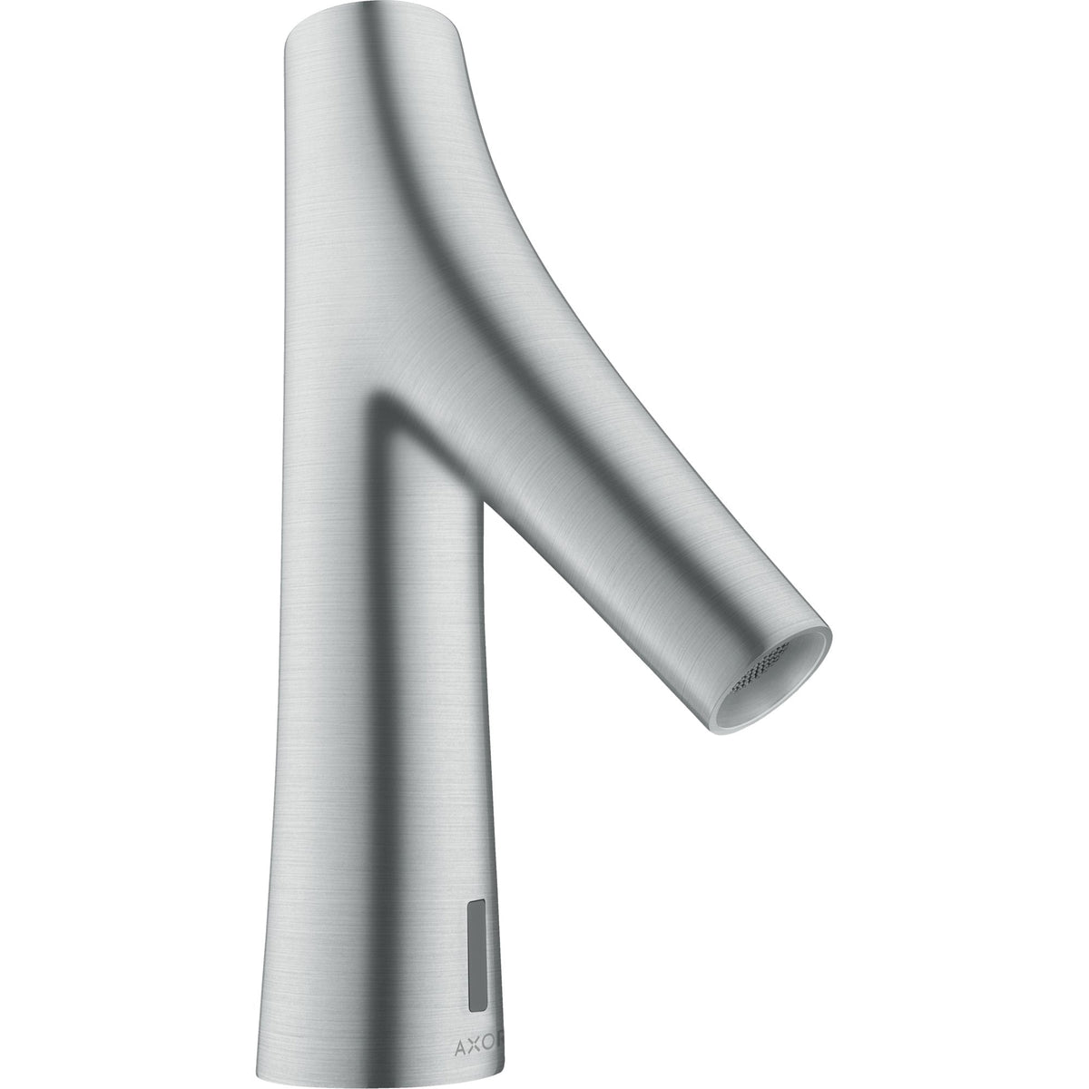 AXOR-Starck-Organic-Electronic-basin-mixer-with-temperature-pre-adjustment-battery-operated-Brushed-Chrome-12172260