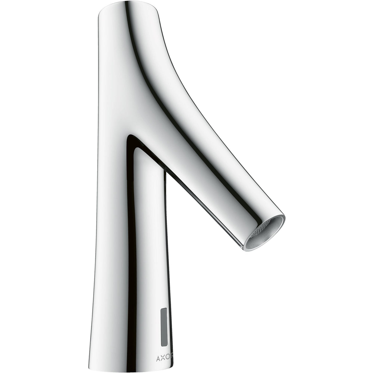 AXOR-Starck-Organic-Electronic-basin-mixer-with-temperature-pre-adjustment-battery-operated-Chrome-12172000
