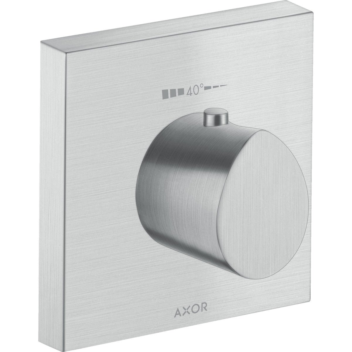 AXOR-Starck-Organic-Thermostat-HighFlow-120-120-for-concealed-installation-Brushed-Chrome-12712260