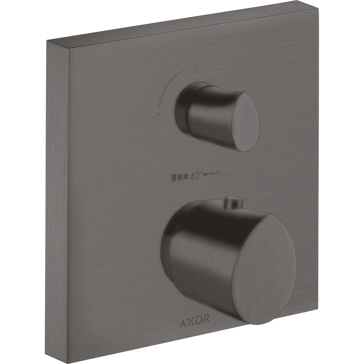 AXOR-Starck-Organic-Thermostat-for-concealed-installation-with-shut-off-diverter-valve-Brushed-Black-Chrome-12716340