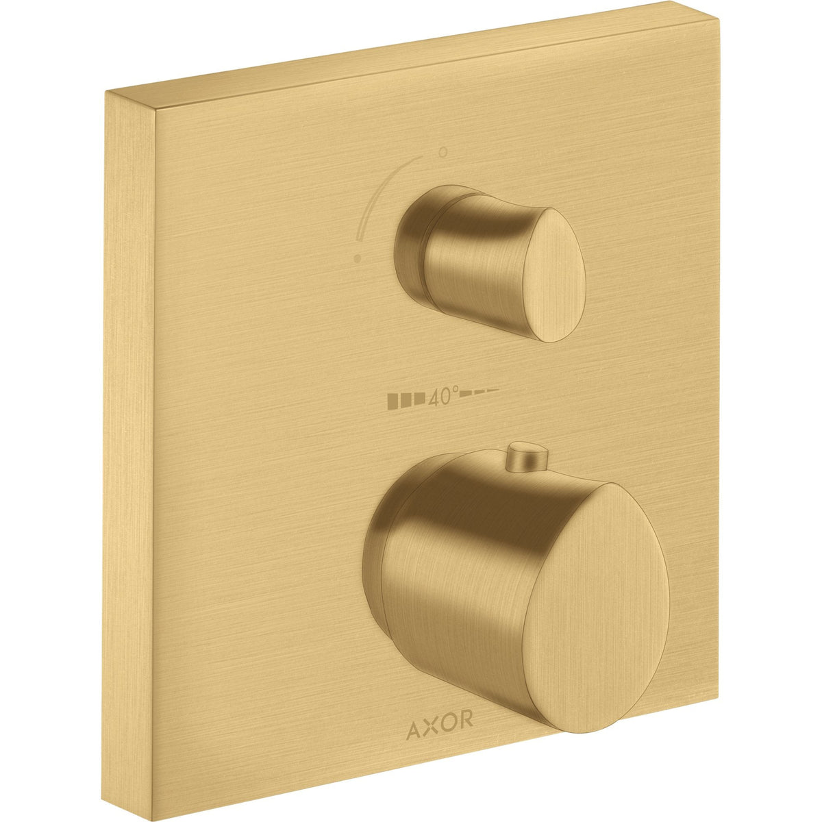 AXOR-Starck-Organic-Thermostat-for-concealed-installation-with-shut-off-diverter-valve-Brushed-Gold-Optic-12716250