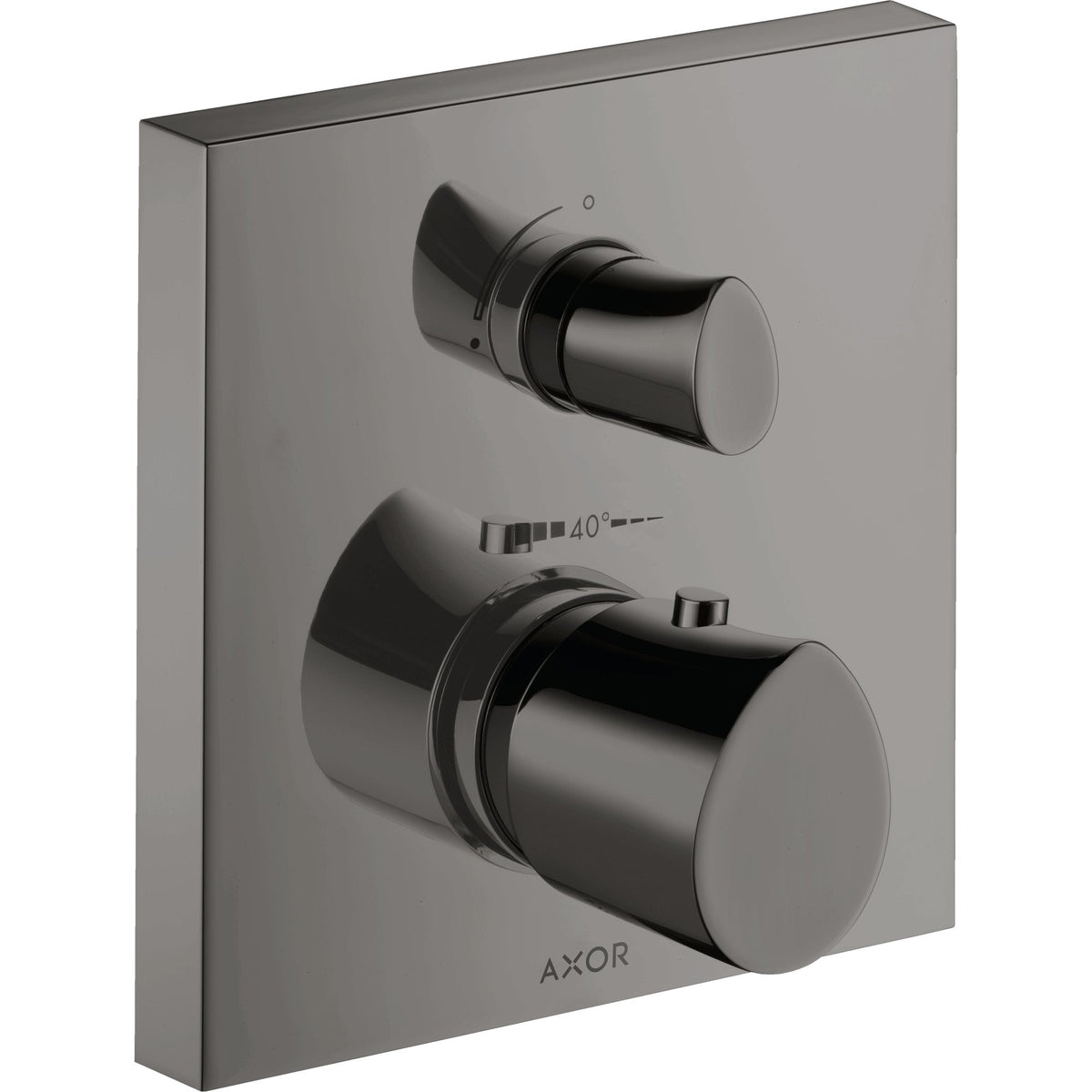 AXOR-Starck-Organic-Thermostat-for-concealed-installation-with-shut-off-diverter-valve-Polished-Black-Chrome-12716330