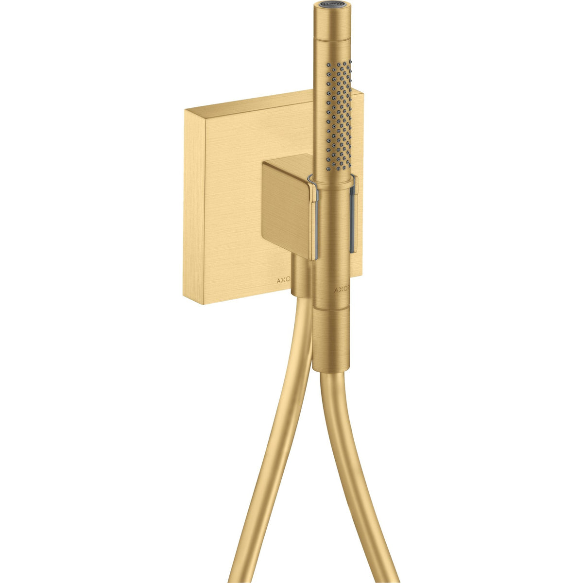 AXOR-Starck-Porter-unit-120-120-with-baton-hand-shower-2jet-and-shower-hose-Brushed-Gold-Optic-12626250