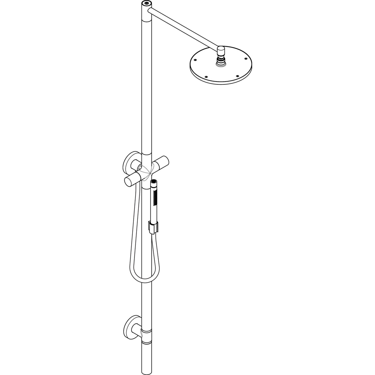 AXOR-Starck-Shower-column-with-thermostat-and-overhead-shower-240-1jet-12672-technical-05