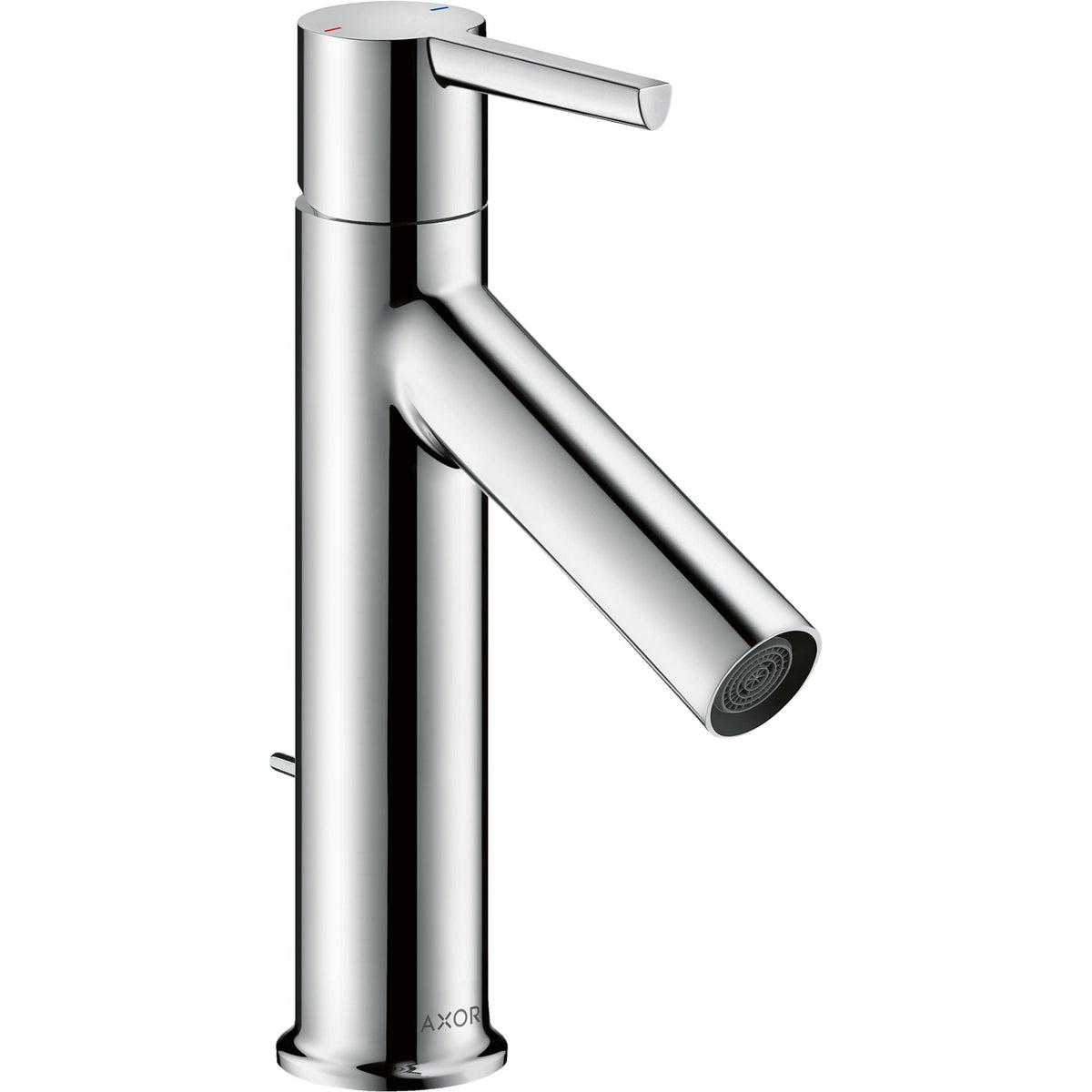 AXOR-Starck-Single-lever-basin-mixer-100-with-lever-handle-and-pop-up-waste-set-Chrome-10001000