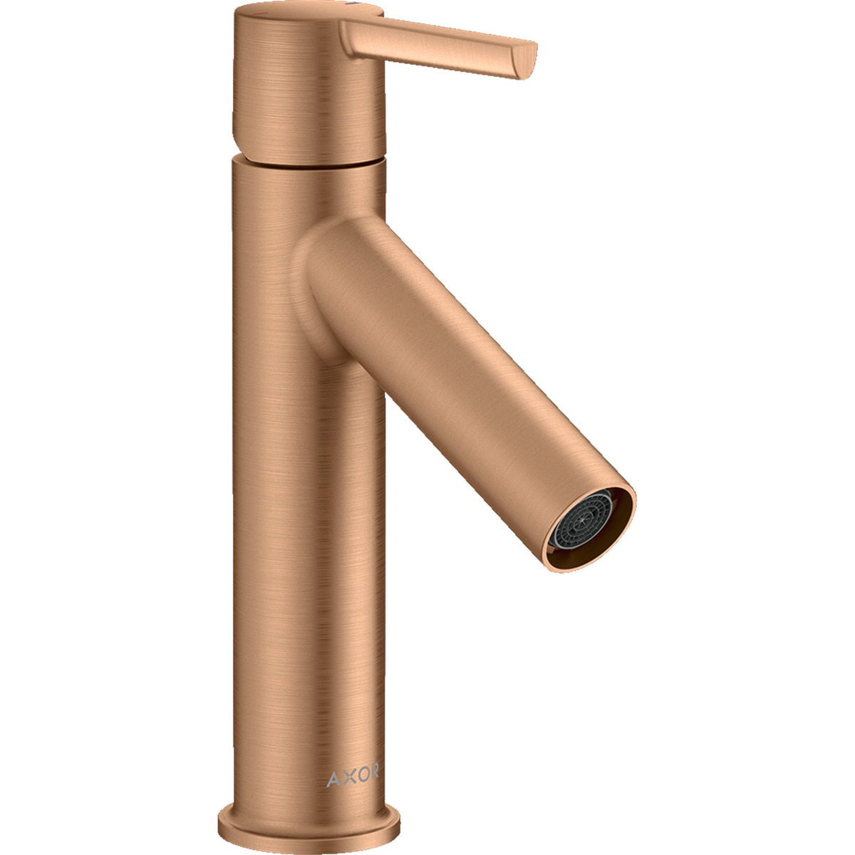 AXOR-Starck-Single-lever-basin-mixer-100-with-lever-handle-and-waste-set-Brushed-Bronze-10003140