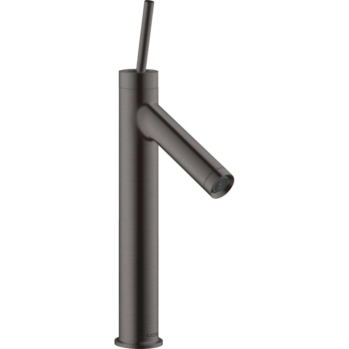 AXOR-Starck-Single-lever-basin-mixer-170-with-pin-handle-and-waste-set-Brushed-Black-Chrome-10123340