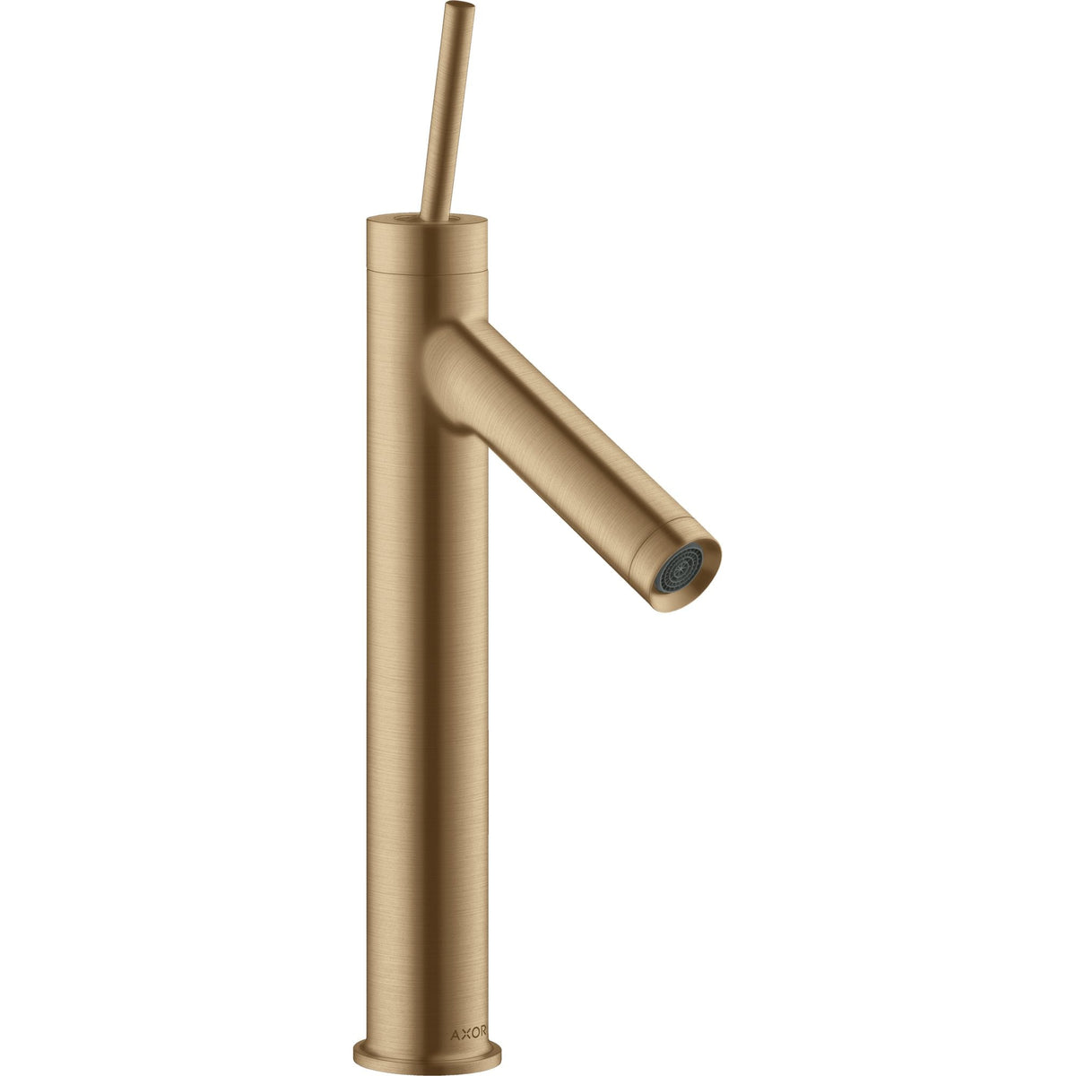 AXOR-Starck-Single-lever-basin-mixer-170-with-pin-handle-and-waste-set-Brushed-Bronze-10123140