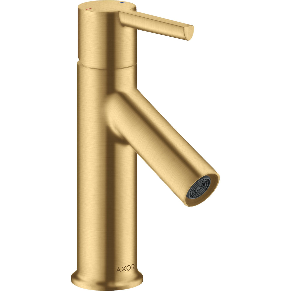 AXOR-Starck-Single-lever-basin-mixer-80-with-lever-handle-for-hand-wash-basins-with-pop-up-waste-set-Brushed-Gold-Optic-10102250