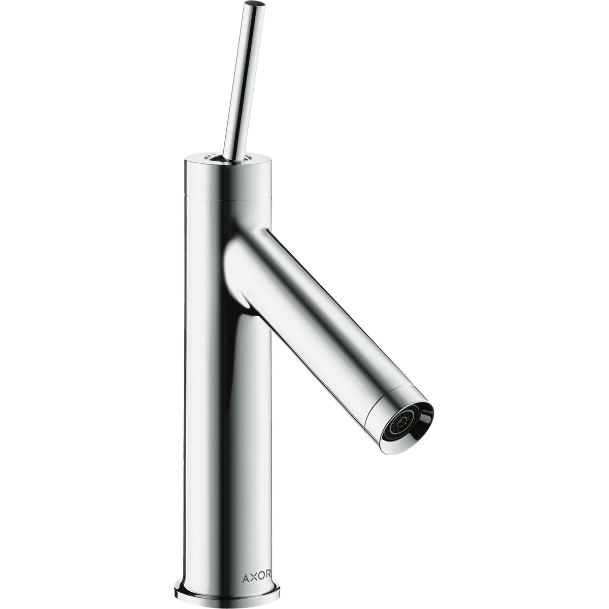 AXOR-Starck-Single-lever-basin-mixer-90-with-pin-handle-and-waste-set-Chrome-10117000