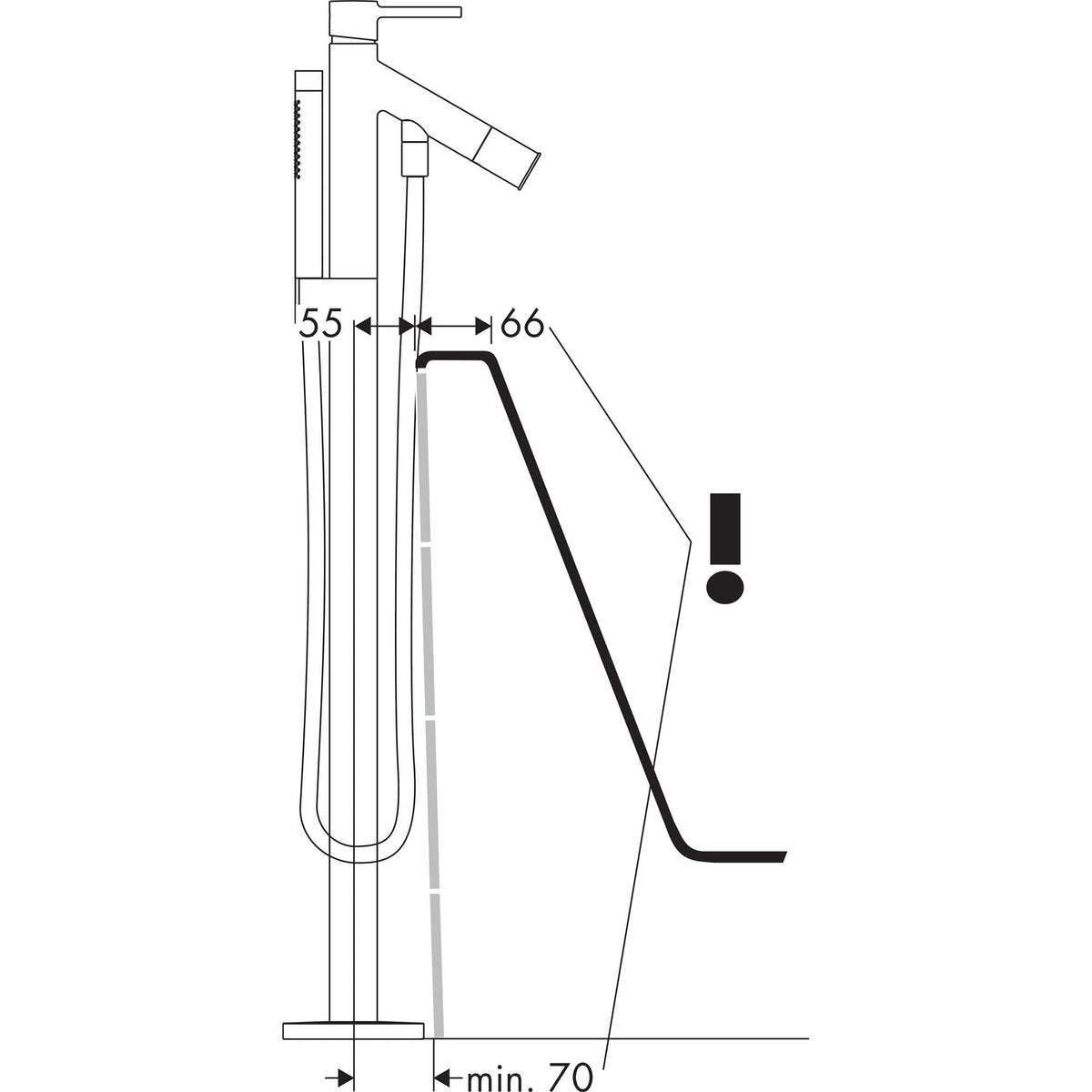 AXOR-Starck-Single-lever-bath-mixer-floor-standing-with-pin-handle-10456-technical-04