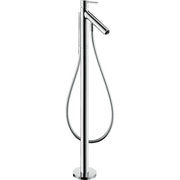 AXOR-Starck-Single-lever-bath-mixer-floor-standing-with-pin-handle-Chrome-10456000