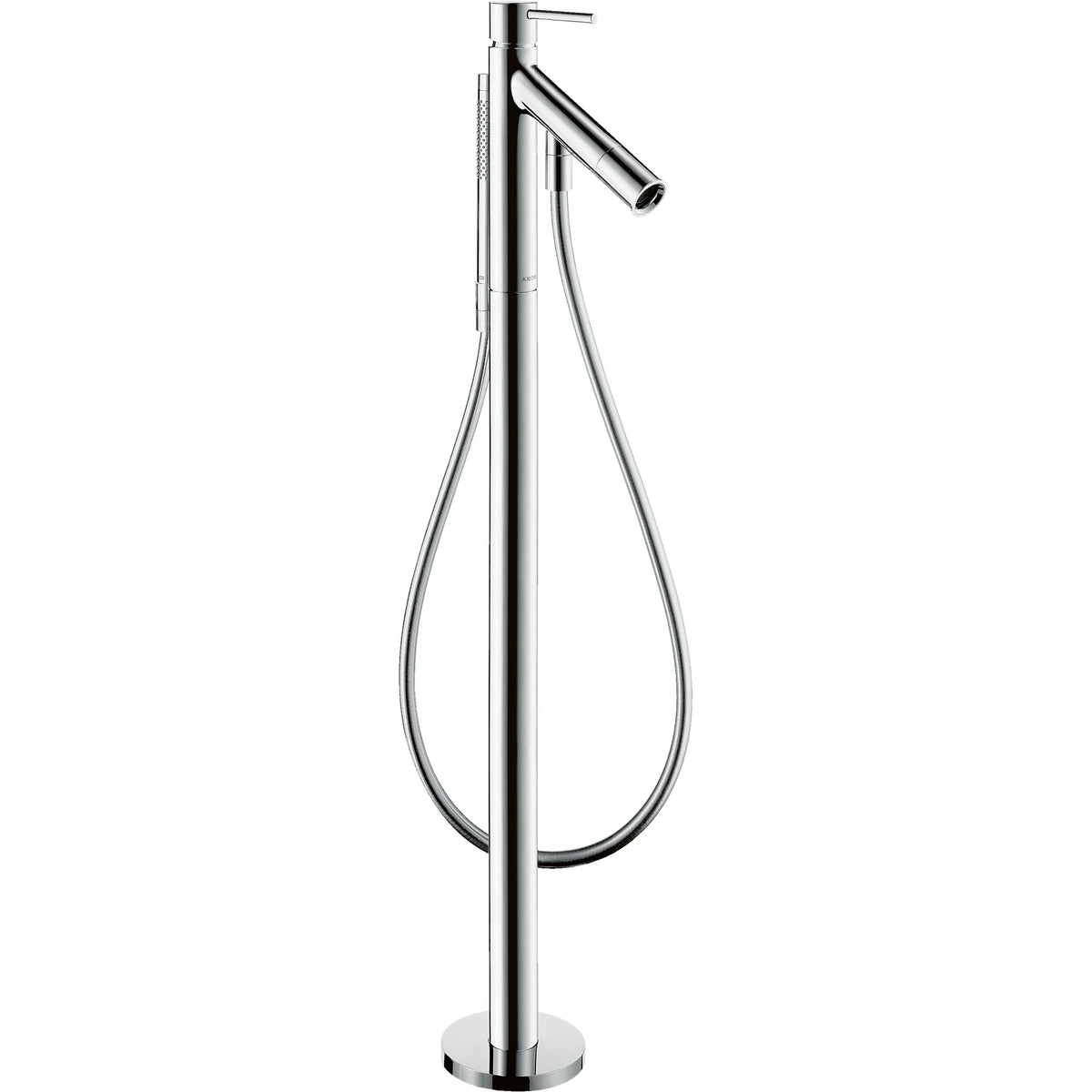 AXOR-Starck-Single-lever-bath-mixer-floor-standing-with-pin-handle-Chrome-10456000