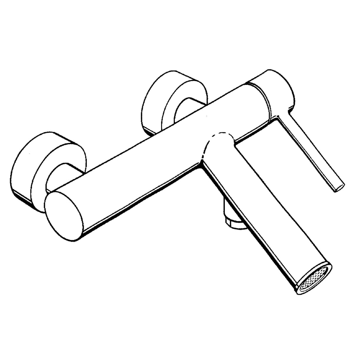 AXOR-Starck-Single-lever-bath-mixer-for-exposed-installation-with-pin-handle-10411-technical-04