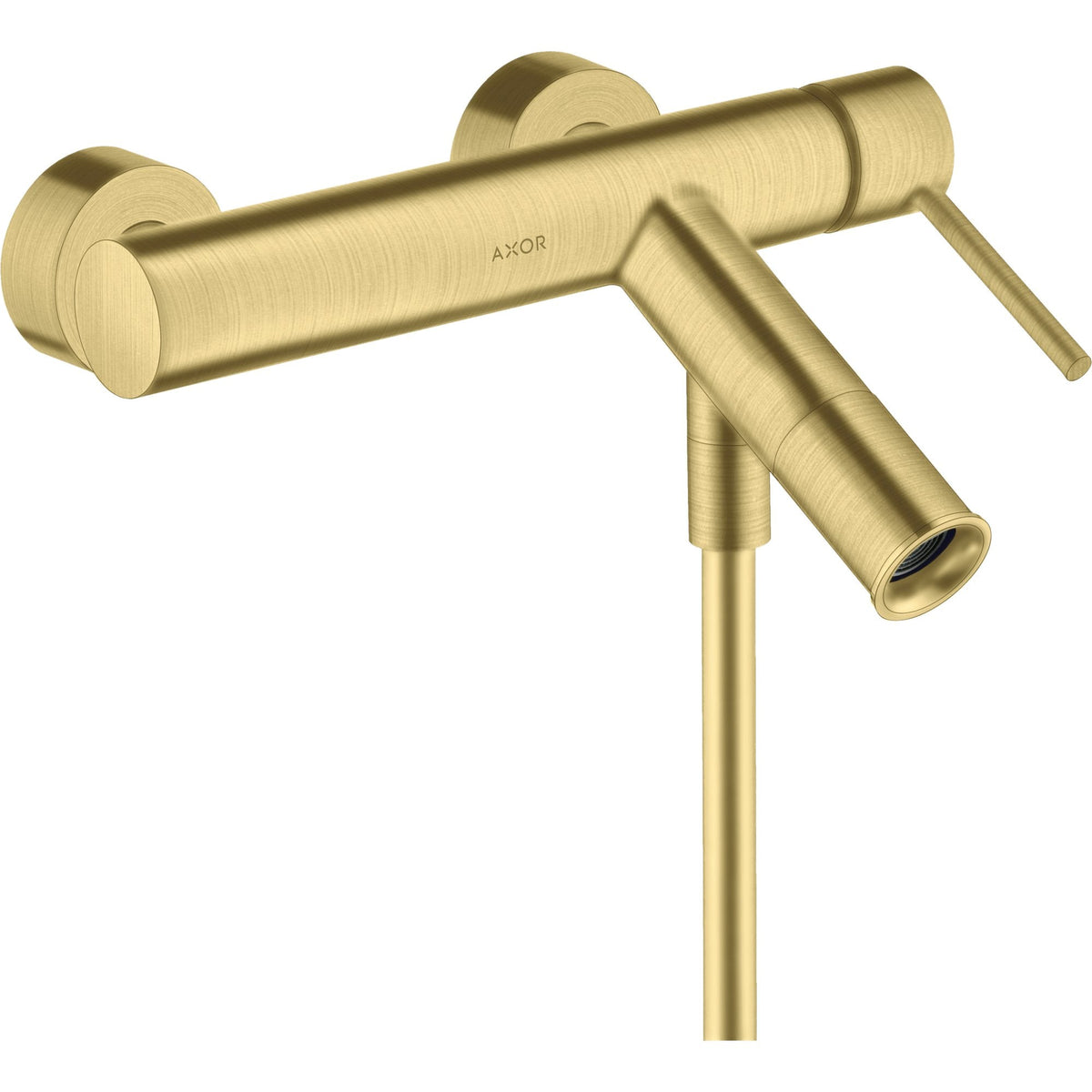 AXOR-Starck-Single-lever-bath-mixer-for-exposed-installation-with-pin-handle-Brushed-Brass-10411950